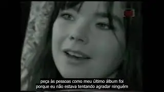 Cantora Bj&ouml;rk 1995 Entrevista ao Channel V (Legendado em PT) [Parte 1 de 2]
