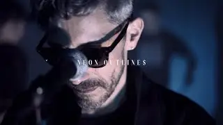 Future Faces // Neon Outlines