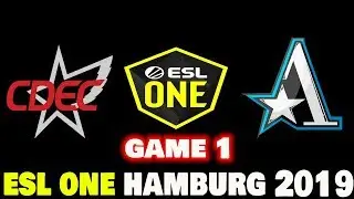 CDEC VS ASTER GAME 1 HIGHLIGHTS | ESL One Hamburg 2019 Dota2