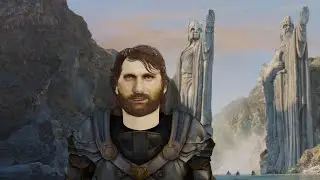 ARAGORN LIP SYNC, LORD OF THE RINGS ( BLENDER 2.82 )