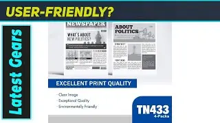 TN433 Toner: Amazing Color for Brother Printers!