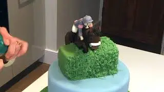1-Minute Cakes: Horse Race