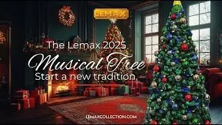 Lemax 2025 Musical Tree | Bluetooth Holiday Speaker with Festive Soundtrack