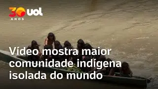 V&iacute;deo in&eacute;dito mostra maior comunidade ind&iacute;gena isolada do mundo na Amaz&ocirc;nia