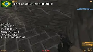 script on dokee_extremeblock - sub 2-min run