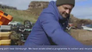 Recycling Rope, Net & Fish boxes from Dunbar Film