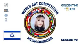 GOLDEN TIME TALENT | 70 Season | Milana Gorenstein | Digital art