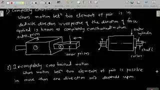 1.5 Types of constrained motion