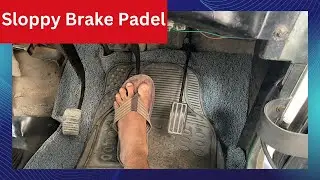 Causes of spongy/soft or low brake pedal