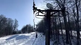 Song Mountain: Riblet Center Pole Chairlift