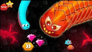 Snake Game Training Gameplay 🐍🔥 | New Worm Battle Skills | High Score Challenge&rdquo;