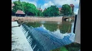 RELAXING NATURE SOUNDS - german river PEGNITZ