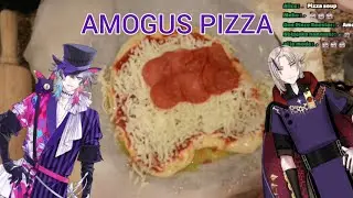 Magni and Bettel's Amogus Pizza