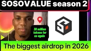 Аирдроп SOSOVALUE 2-го сезона на 30 млн долларов (как получить баллы&hellip; #sosovalue #airdrop #airdro...