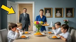 MILLONARIO LLEGA SIN AVISAR A LA HORA DEL ALMUERZO... Y NO PUEDE CREER LO QUE VE