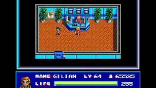 Konami's SD-Snatcher game intro and gameplay