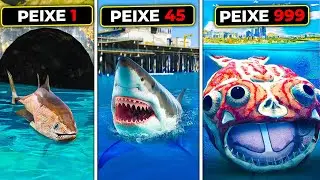 100 Anos COMO um PEIXE no GTA 5!!