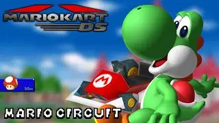 Mario Kart DS - 50cc - Yoshi - Standard MR - Mario Circuit | Ep. 3499