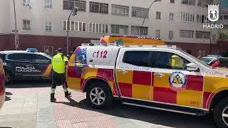 Herida por arma blanca Paseo de Extremadura 17abril24
