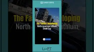 The Fastest Developing North American Lithium Small Cap #shorts