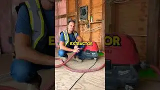 Milwaukee dust extractor! #deconstruction #construction #demolition #building #tools