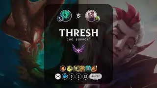 Thresh Support vs Rakan - KR Master Patch 13.9