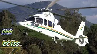 HELICÓPTERO FAMOSO! Eurocopter EC155 B1 - PR-MJL - Decolagem e Pouso
