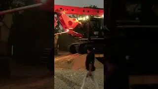SANY 185 New machine unloading pile foundation #pilerig