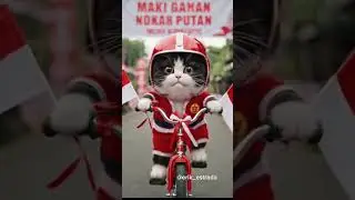 seru kucing gemoy lomba 17an @erik_estrada #viralvideo #cat #shorts #trending #tranding #fyp