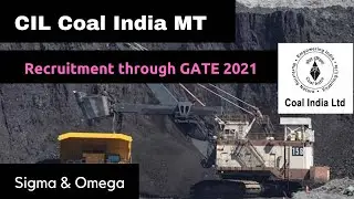 COAL INDIA LTD. CIL MANAGEMENT TRAINEE MT RECRCUITMENT THROUGH GATE 2021