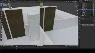 Blender Isometric Server Room