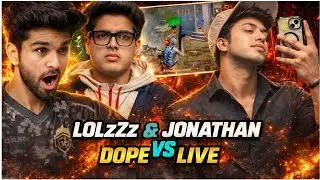 LolzZz & Jonathan vs Dope Is Live 😱 | Epic Streamer vs Streamer Fight