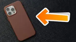 Обзор кожаного чехла Otterbox Symmetry Cactus для iPhone 15 Pro Max!