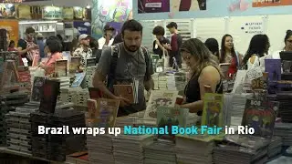 Brazil wraps up National Book Fair in Rio