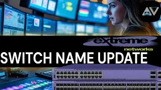 Switch rename in exOS CLI - update prompt in CLI #extreme #snmp