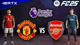 FC 25 - Man United vs. Arsenal Ft. Sesko, Gyokeres, | Premier League 25/26 Full Match | [4K60]