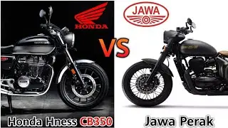 Honda Hness CB350 vs Jawa Perak Price, Features, Engine Comparison