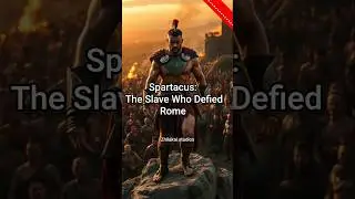 Spartacus: The Slave Who Defied Rome #history #Spartacus #rebellion #shorts #viralvideo