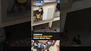 Dramatic rescue: Crowd saves Chennai infant from roof fall | The Federal