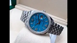 Обзор часов Rolex Datejust Diamonds Tuning 36 mm 126200 CUSTOM