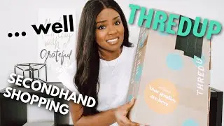 THREDUP GOODY BOX ... NOT Perfect But Is It Worth It? Unboxing, Haul & Try-On