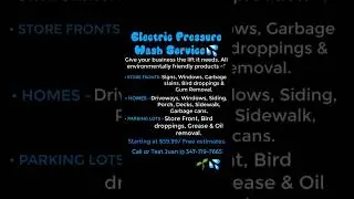 🙏🏾First Class Barbershop for allowing me to perform my magic. #restore #electricpressurewasher