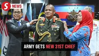 Jen Azhan formally made 31st Army Chief in rank insignia ceremony