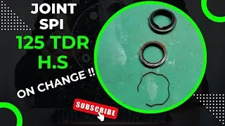 YAM 125 TDR changement joint spi fourche