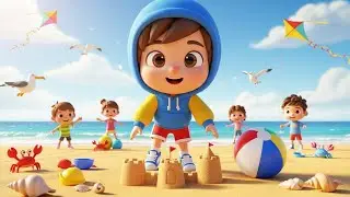 Playdate at the Beach Song | Nursery Rhymes for Kids and Song