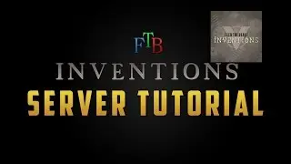 Minecraft Feed The Beast Inventions Server Tutorial
