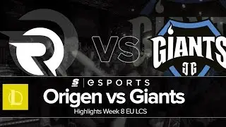 Highlights: OG vs GIA (EU LCS Summer W8D1 Full Series)