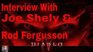 Diablo IV Interview With Rod Fergusson & Joe Shely (Gamespot.com)