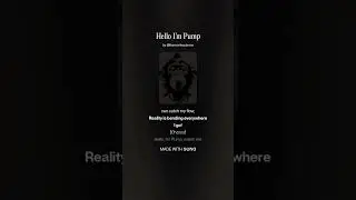 Hello I'm Pump