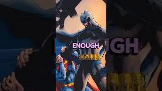 This Is the Only Way Batman Beats Superman#Batman#Superman#BatmanVsSuperman#DCComics#ComicLore